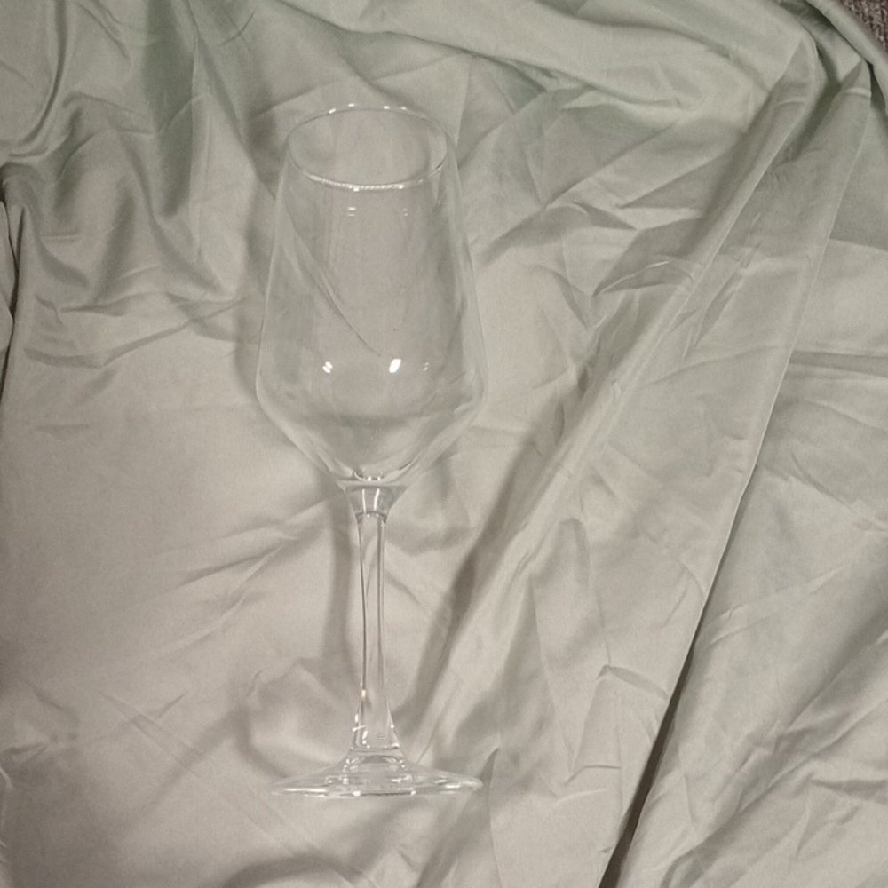 Elegant Clear Wine Glass